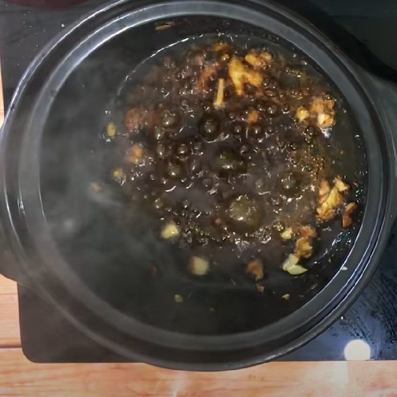 Step 5 Cook the fish for basa fish cooked with lemongrass and chili