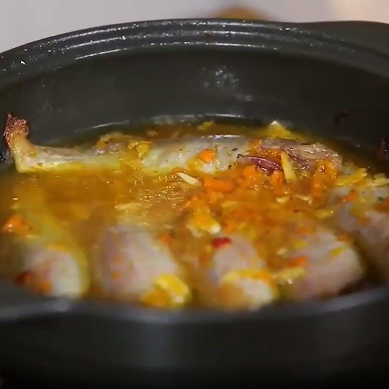 Step 3 Fish Stew Turmeric Fish