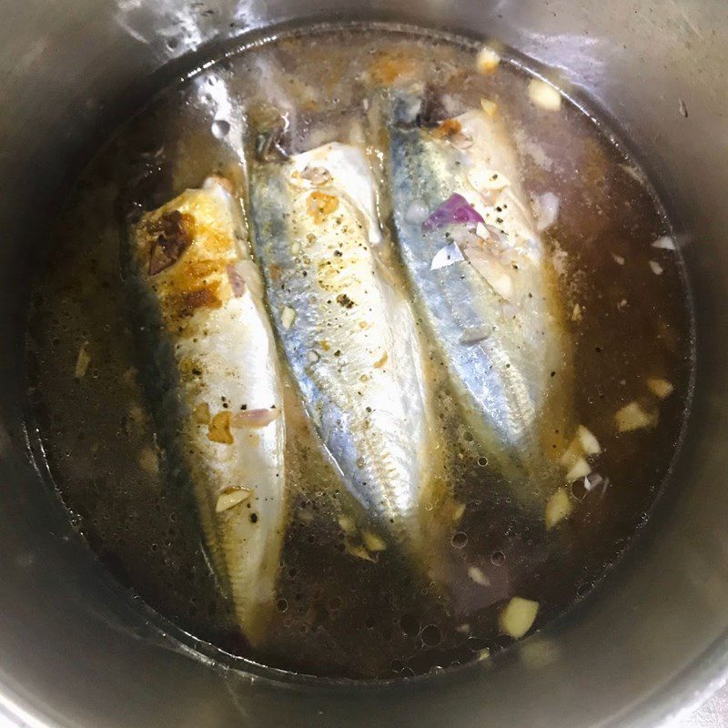 Step 3 Fish Stew Mackerel Stew with Pepper (recipe shared by a user)