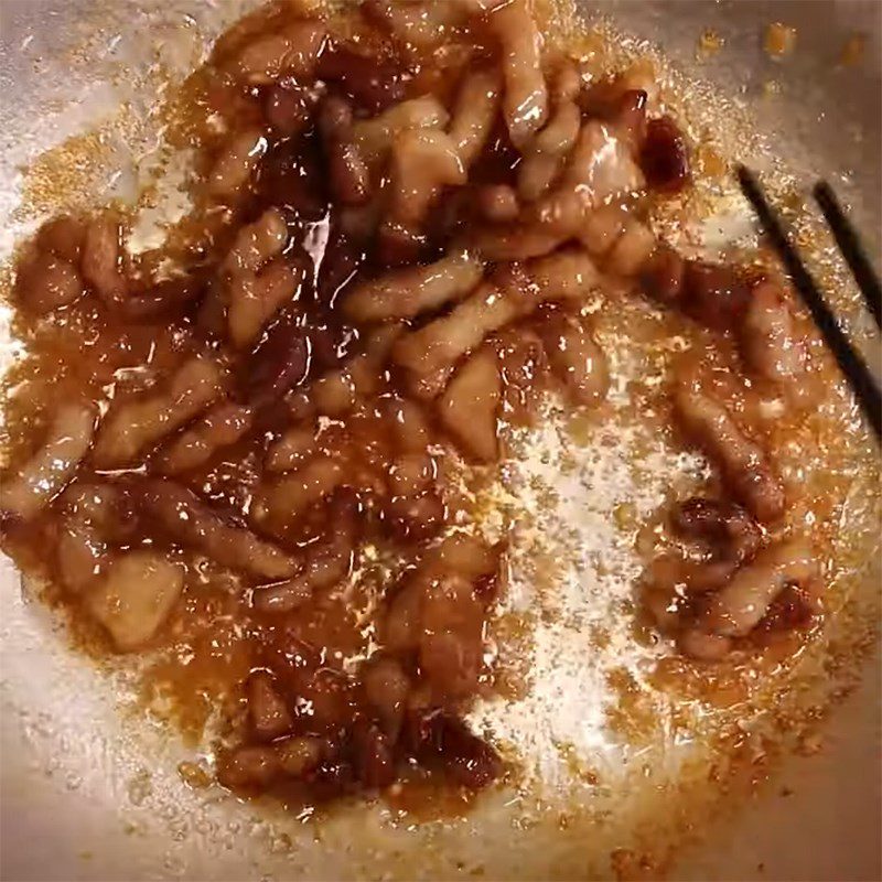 Step 3 Braised pork fat Braised pork fat