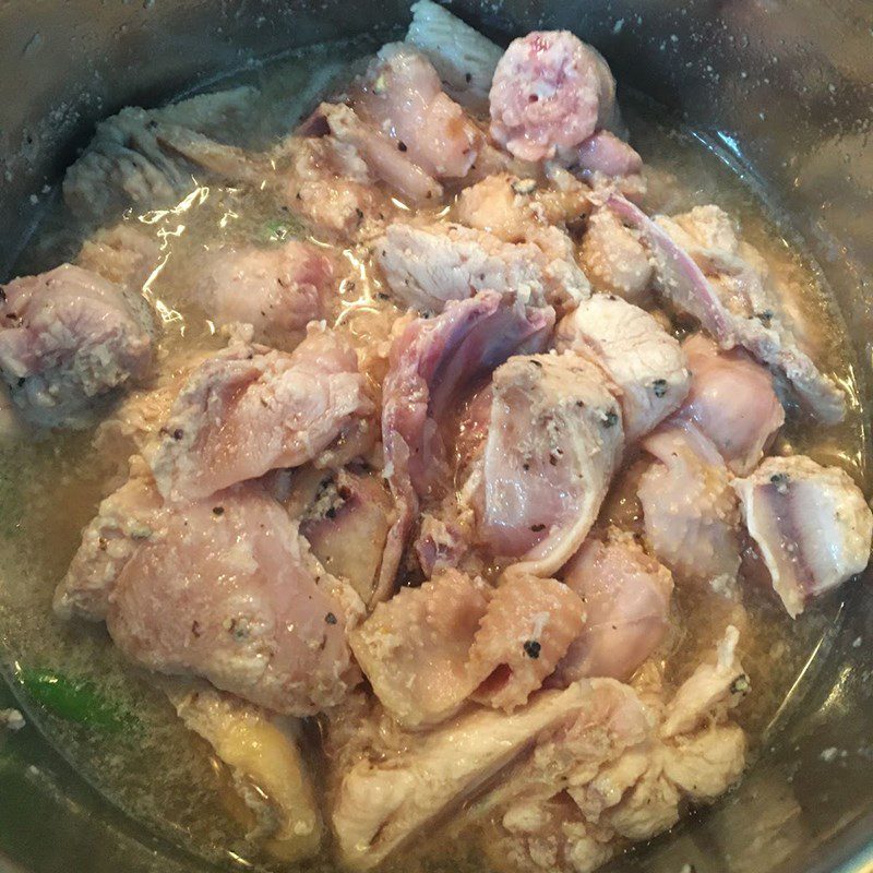 Step 2 Chicken Stew Pepper Chicken