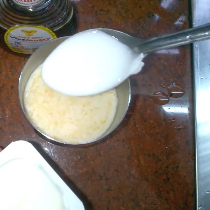 Step 2 Mix the ingredients Yogurt Orange