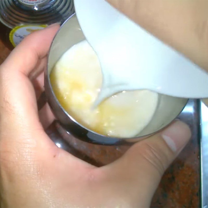 Step 2 Mix the ingredients Yogurt Orange