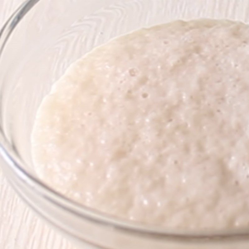 Step 1 Activate yeast for Jackfruit Cake