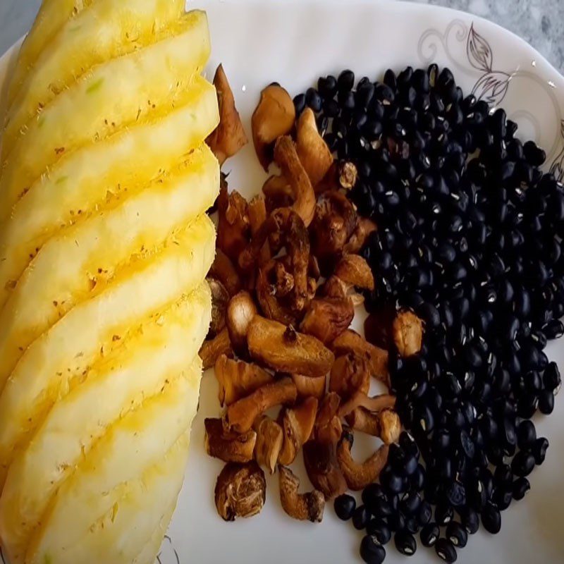 Step 5 Making vegetarian bánh cốm dipping sauce