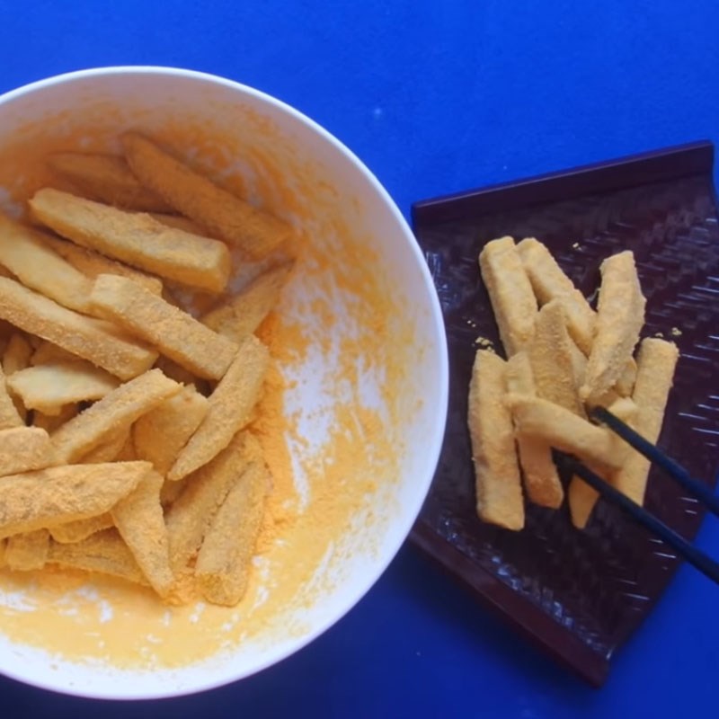 Step 3 Sweet Potato Shake Cheese-coated Sweet Potatoes