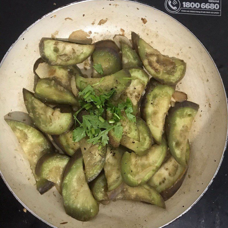 Step 2 Making Stir-fried Eggplant with Garlic Stir-fried Eggplant with Garlic