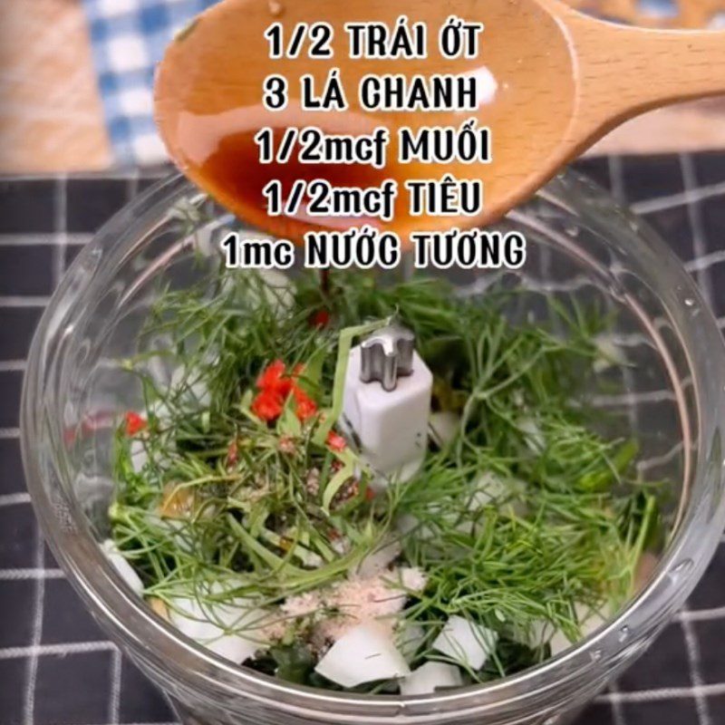 Step 2 Make chickpea patties Falafel - chickpea patties (Recipe shared by Tiktok Vegetarian Kitchen XANH)