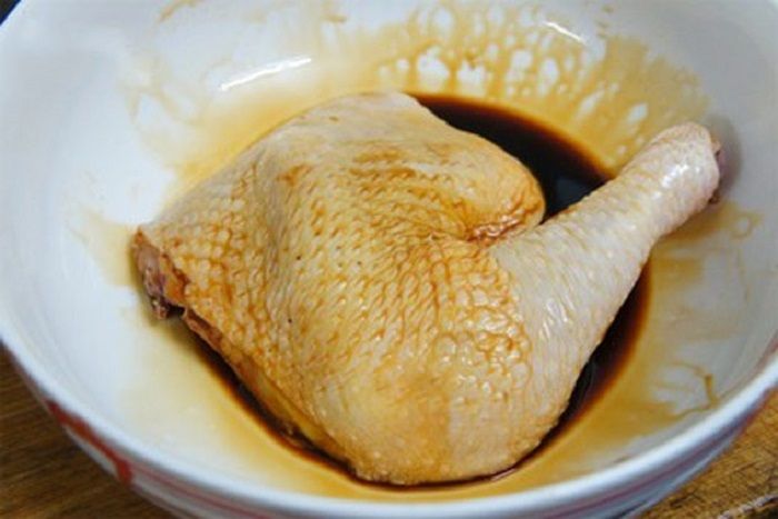 Step 1 Marinate the chicken Sesame Roasted Chicken