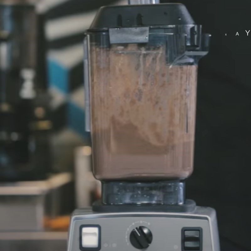 Step 2 Making the iced cocoa mixture