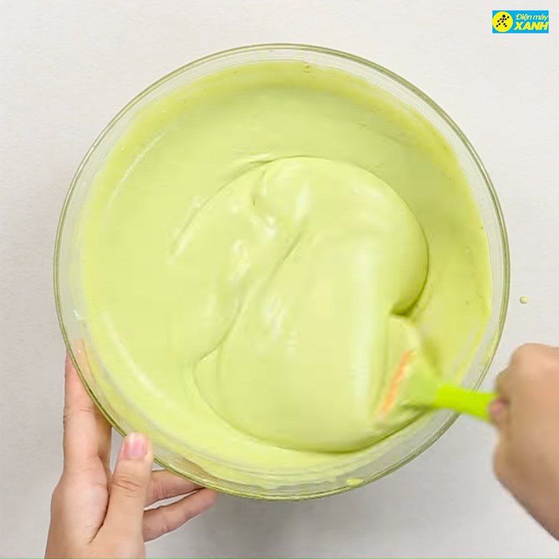 Step 3 Making the cream mixture Avocado ice cream