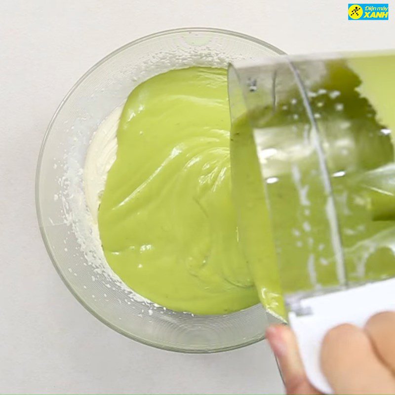 Step 3 Making the cream mixture Avocado ice cream