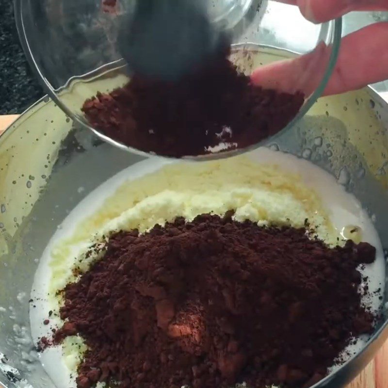 Step 2 Make the ice cream mixture Coconut Cocoa Ice Cream without a machine