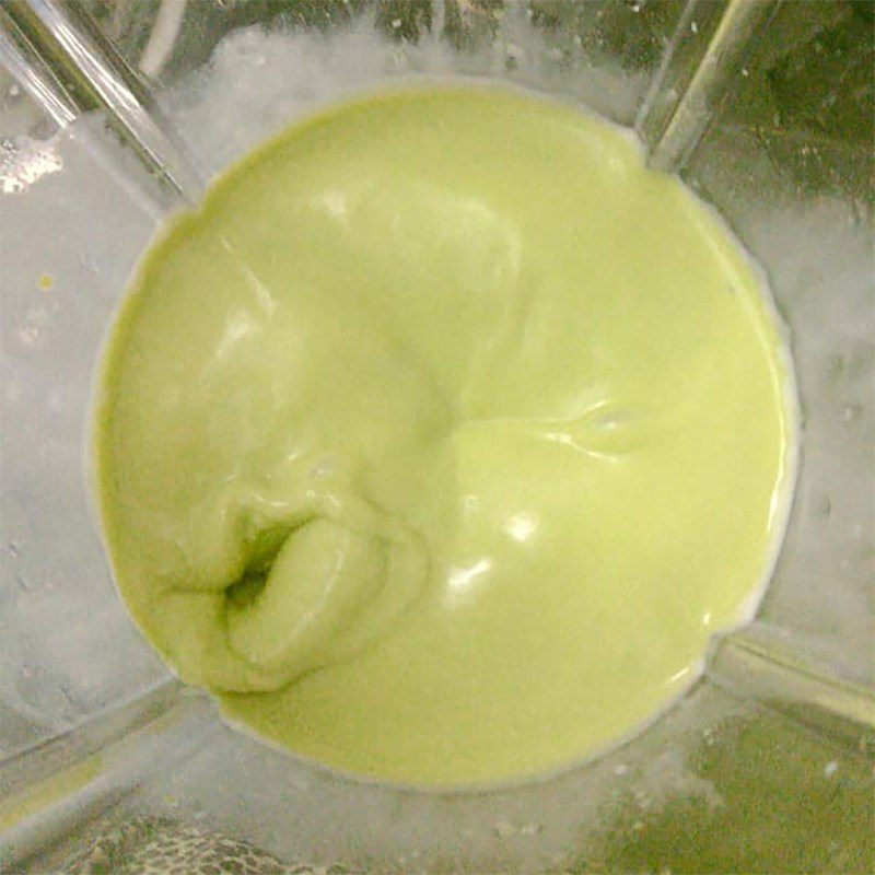 Step 2 Make the avocado cream mixture Avocado Ice Cream (recipe shared by users)