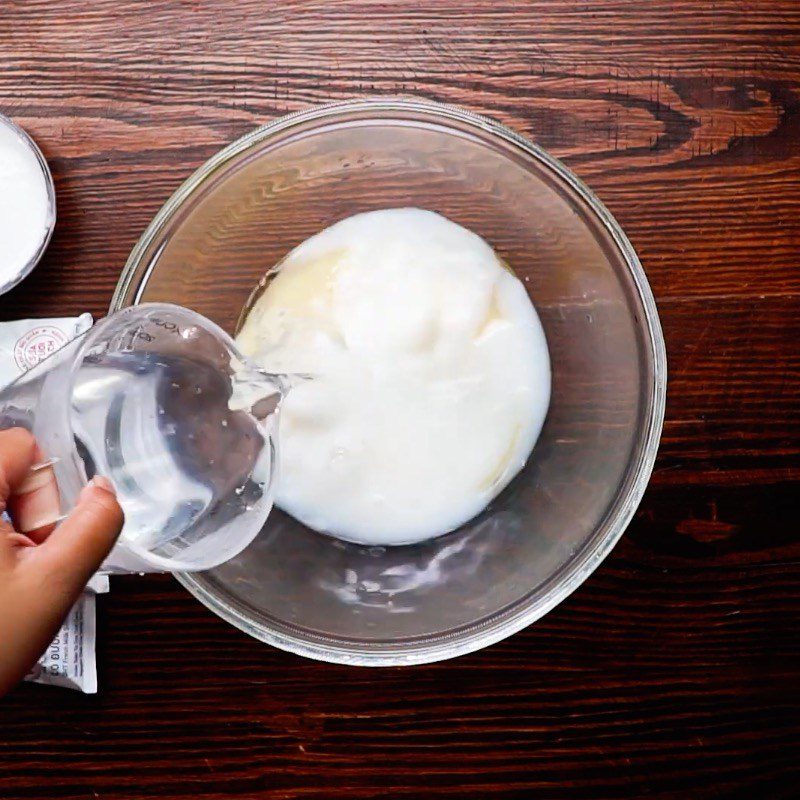 Step 3 Make the avocado cream mixture Avocado cream bag