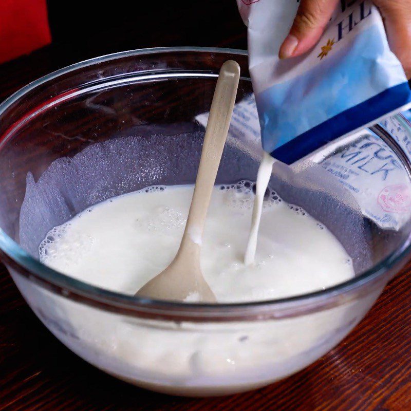 Step 3 Make the avocado cream mixture Avocado cream bag