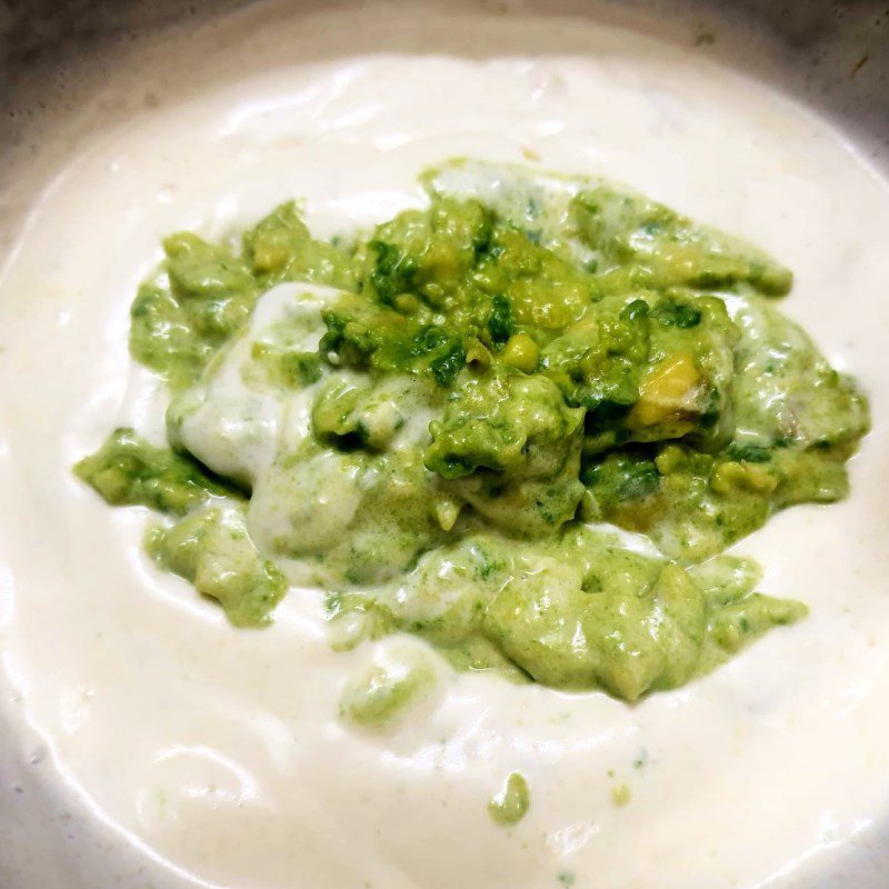 Step 3 Make avocado ice cream