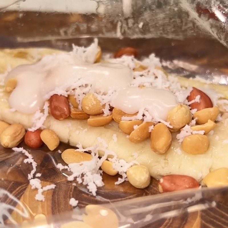 Step 3 Making banana ice cream Banana ice cream (Recipe shared from TikTok Cooking with TasteVN)