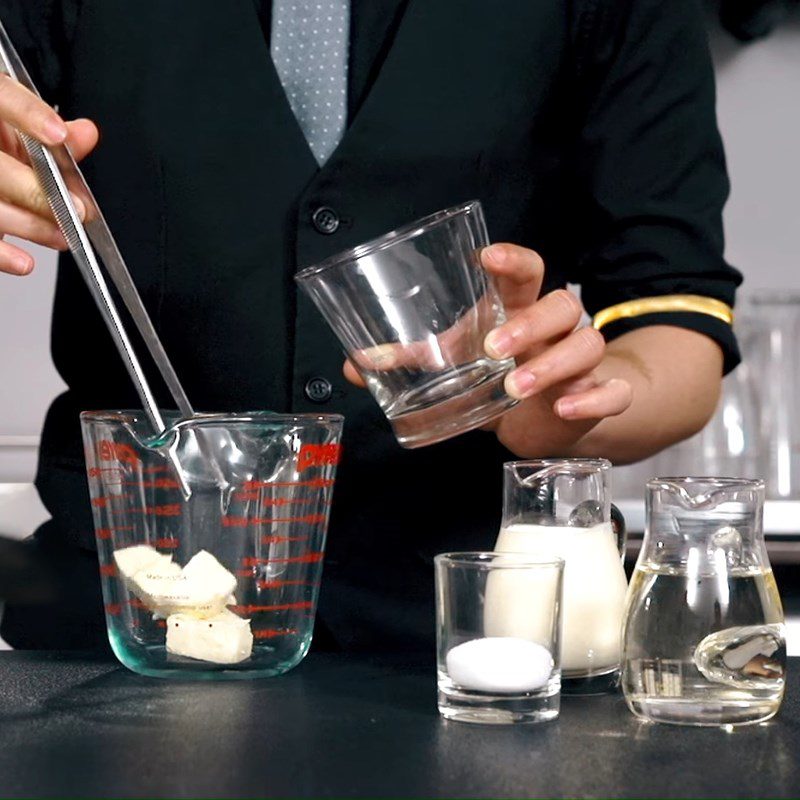 Step 2 Make cream cheese Milk tea with cream cheese (with cream cheese)