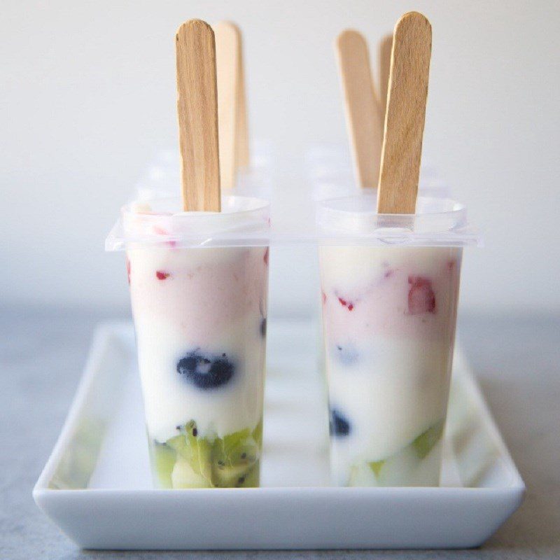 Step 2 Make the yogurt ice cream for Fruit Yogurt Popsicle