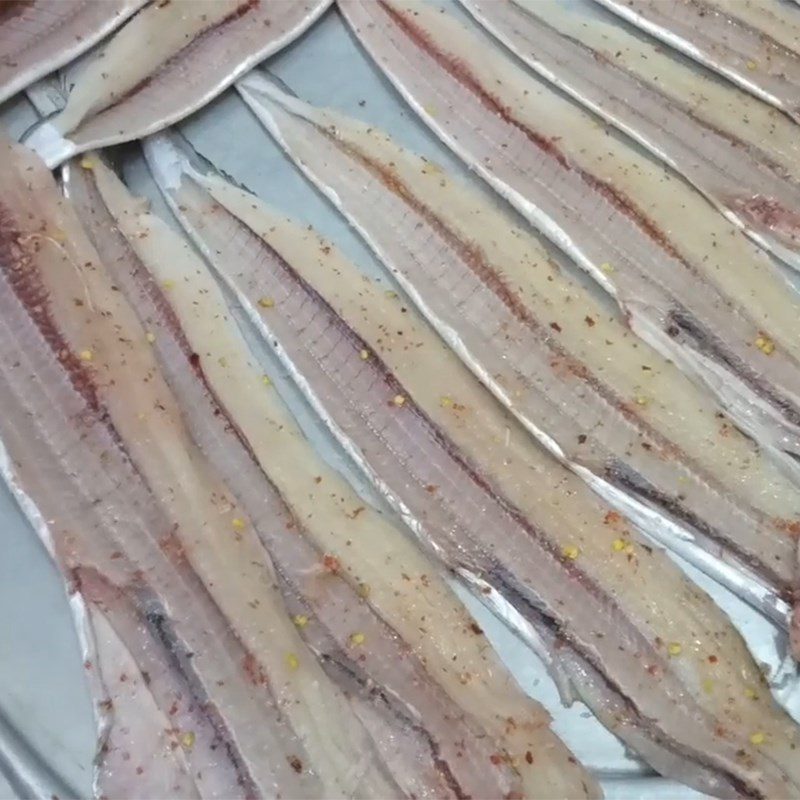 Step 3 Drying the fish Dried fish