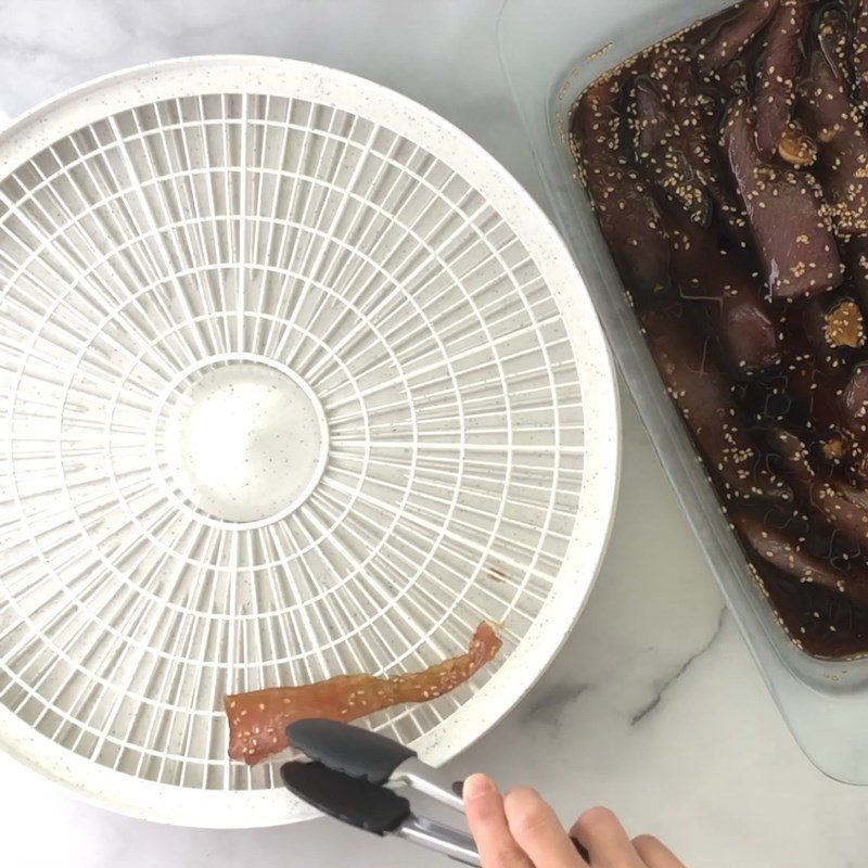 Step 4 Dry the dried tuna