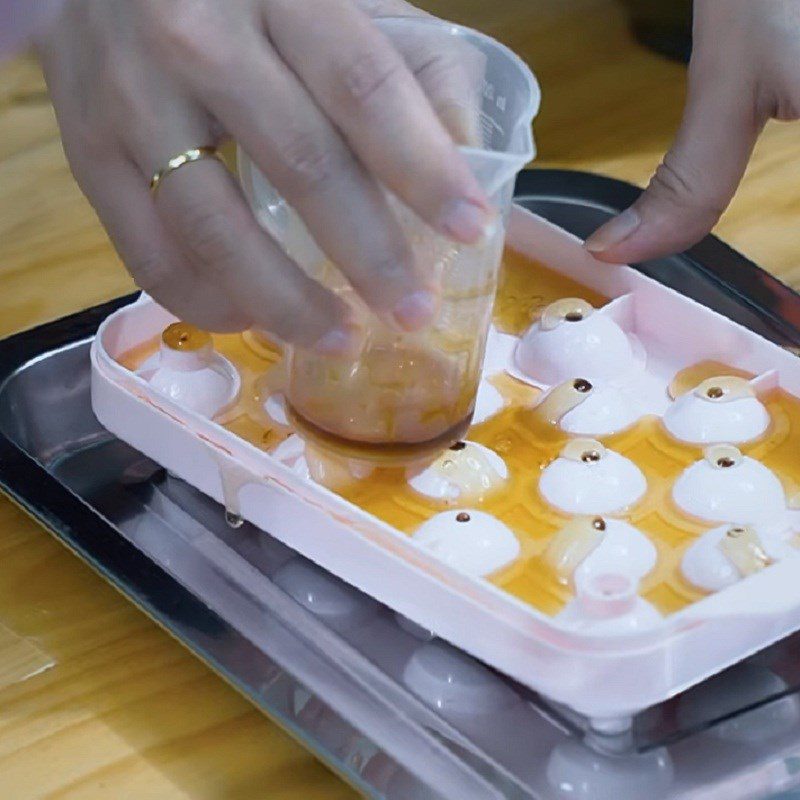 Step 3 Making Longan Jelly Longan Jelly Milk Tea Lotus Seed