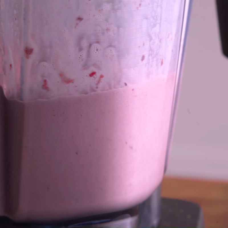 Step 1 Make the purple smoothie layer Rainbow smoothie