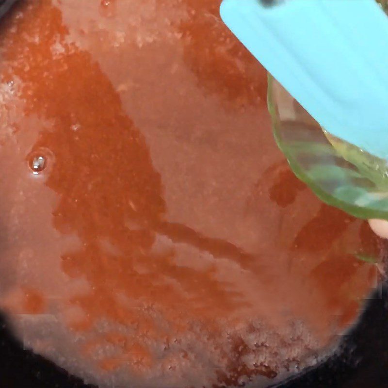 Step 2 Make the plum jelly layer Panna cotta plums