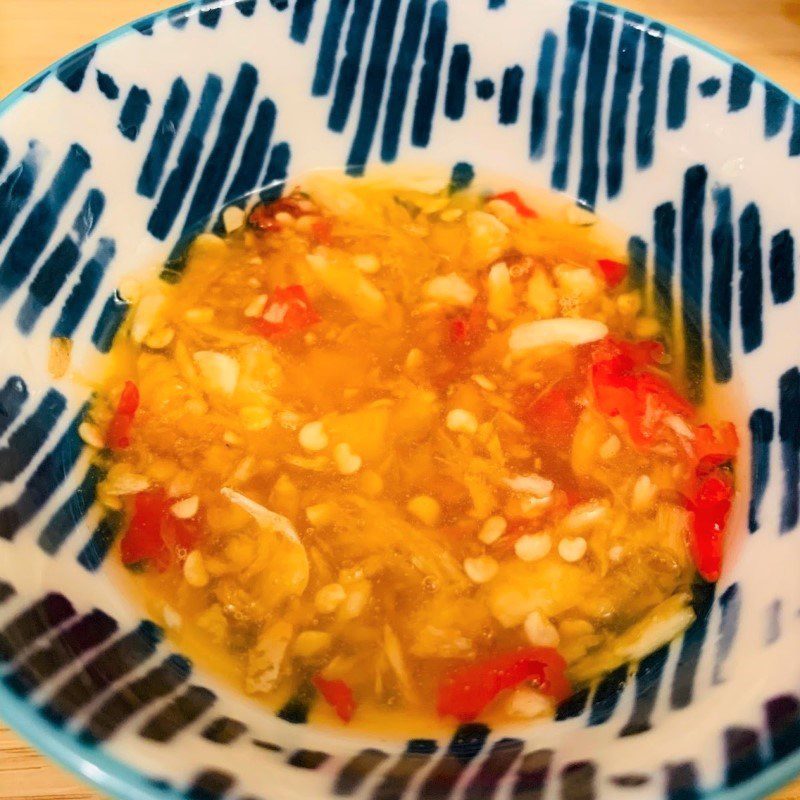Step 3 Make seafood dipping sauce Seafood porridge