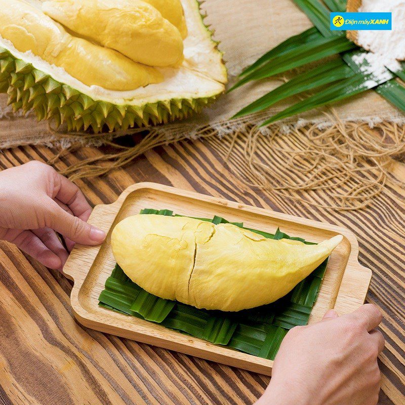 Step 1 Make the filling for durian cream mochi