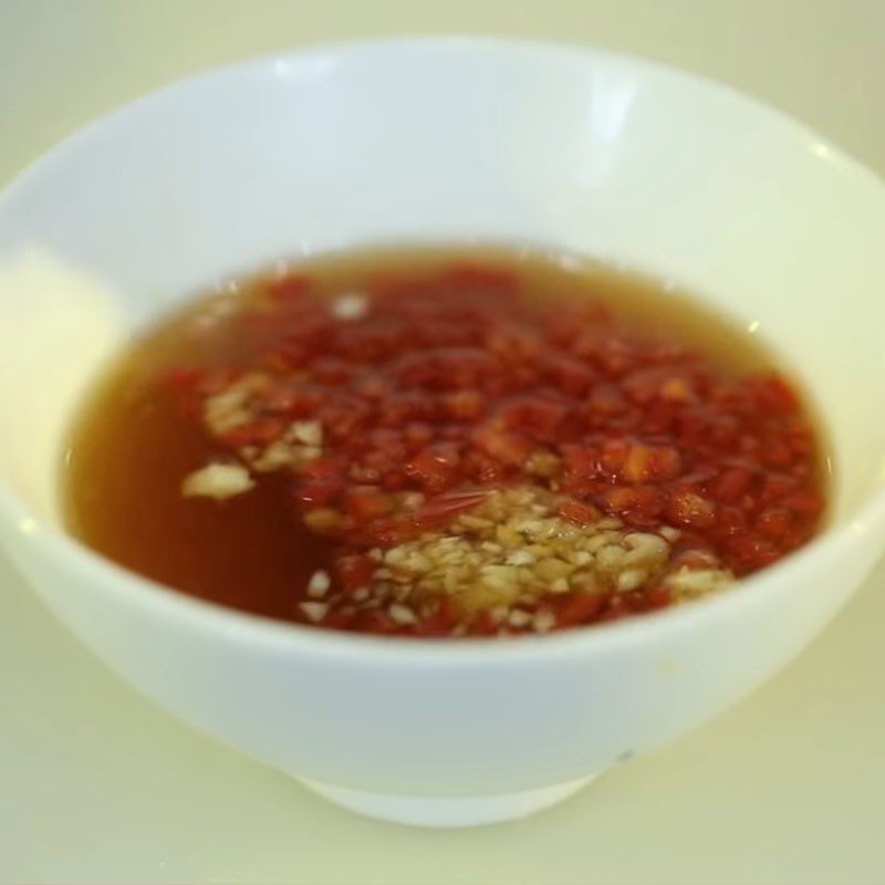 Step 5 Make the dipping sauce Lotus Stem Salad with Pork Ear