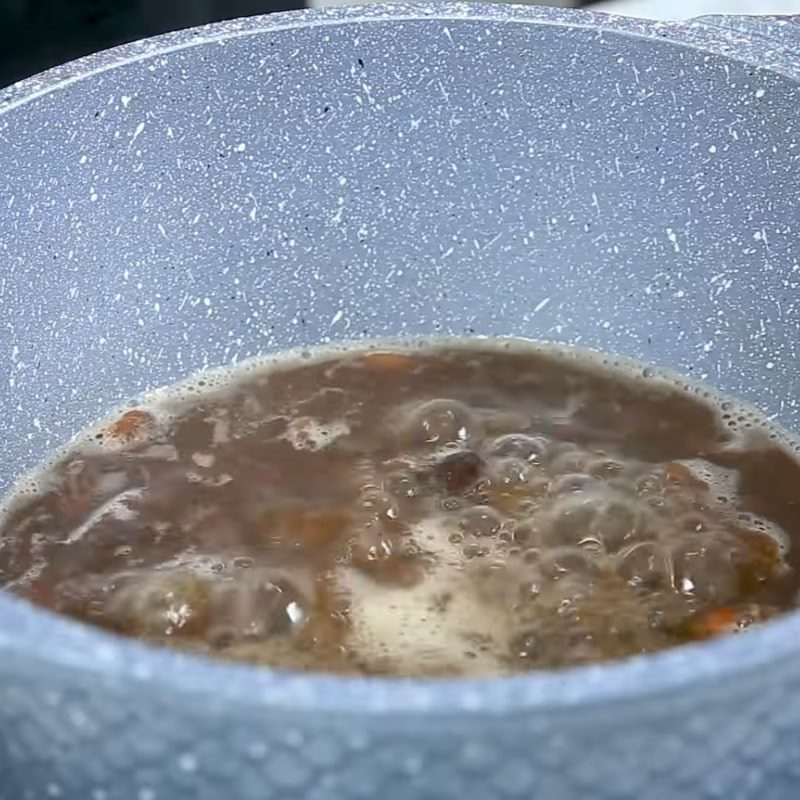Step 2 Make tamarind juice Beef tendon mixed with Thai sauce