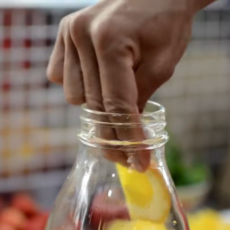 Step 2 Make apple orange detox water Apple orange detox water