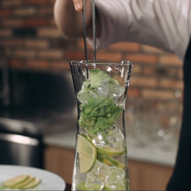 Step 2 Make apple cucumber detox water Apple cucumber detox water