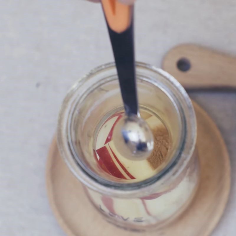 Step 2 Make apple cinnamon mint detox water Apple cinnamon mint detox water