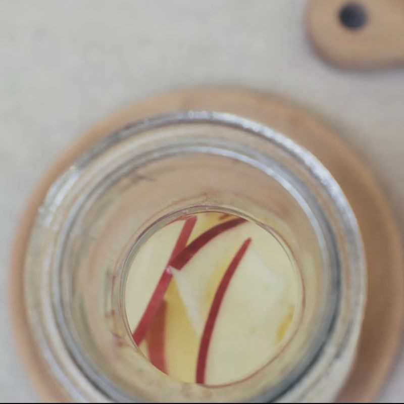 Step 2 Make apple cinnamon mint detox water Apple cinnamon mint detox water