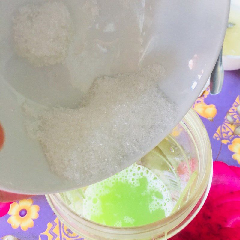 Step 2 Making juice Cucumber aloe vera juice