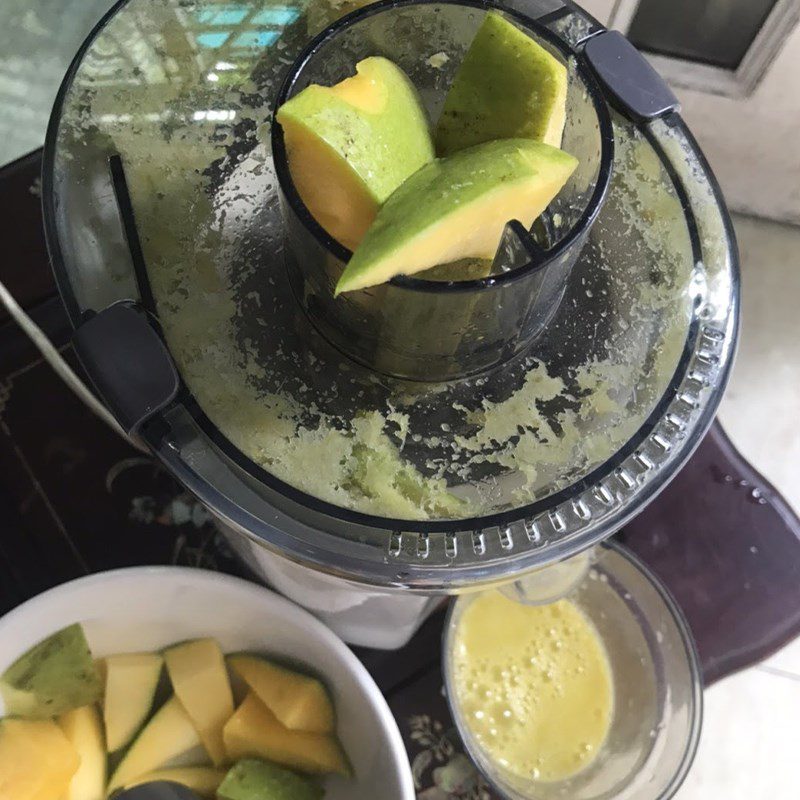 Step 2 Make Mango Juice Mango Juice