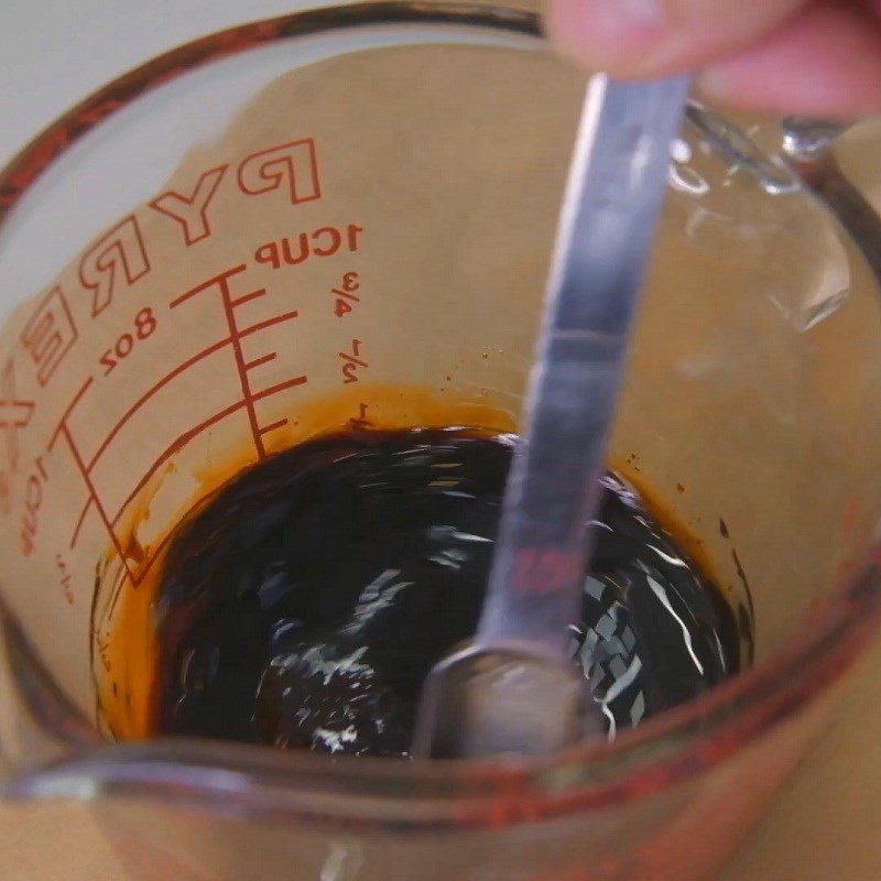 Step 4 Making Stir-Fry Sauce Pork Stir-Fried Udon