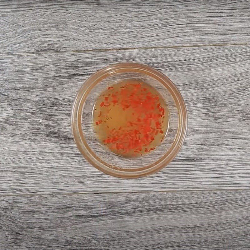 Step 2 Make the salad dressing for Dried Shrimp and Apple Salad