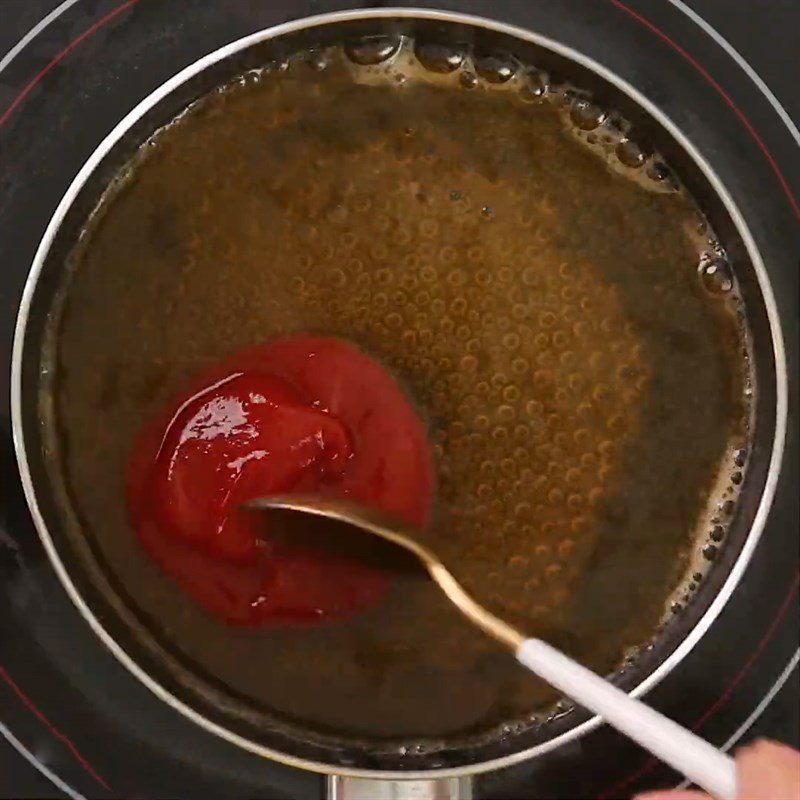 Step 3 Make the salad dressing for Pig Tongue Salad