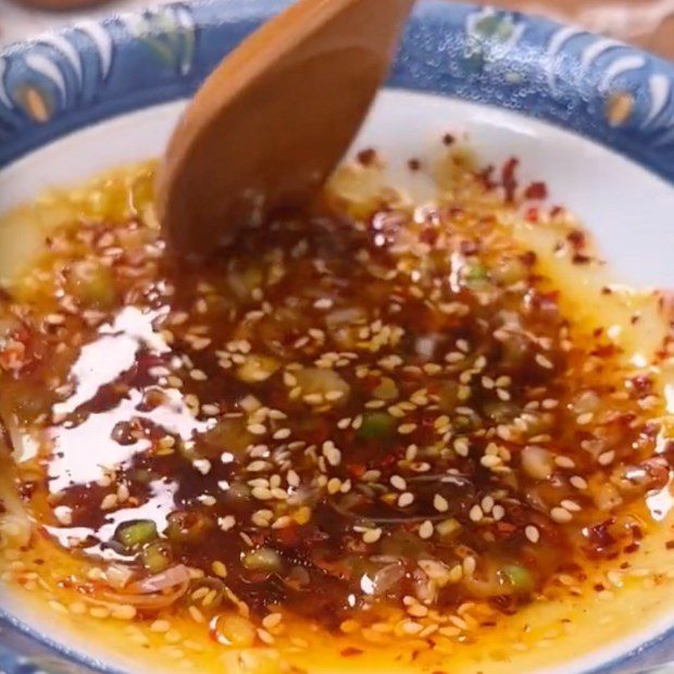 Step 4 Make soy sauce dressing for braised tofu (Recipe shared by Tiktok Vegetarian Kitchen XANH)