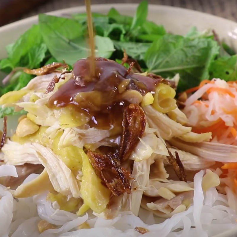 Step 4 Make Chicken Mixed Pho