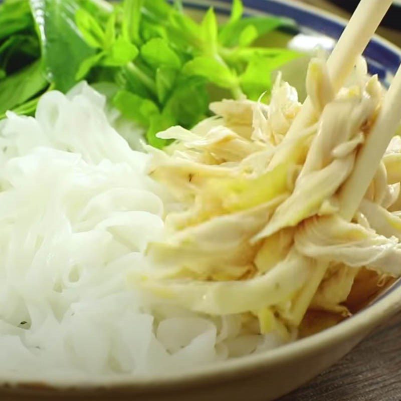 Step 4 Making Chicken Pho with Satay