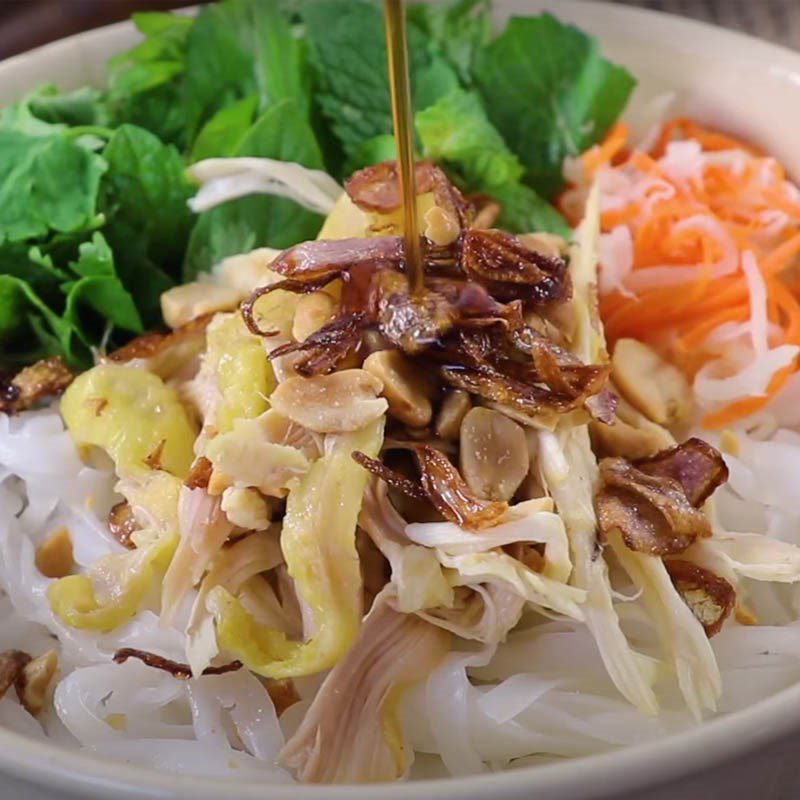 Step 4 Make Chicken Mixed Pho