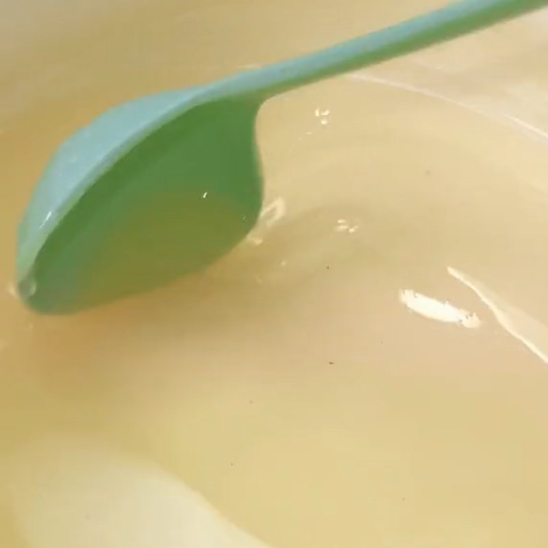Step 3 Making jelly Flan jelly (Recipe shared from Tiktok Cooking with TasteVN)