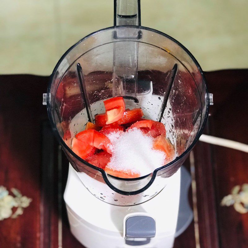 Step 2 Blend Tomato Smoothie