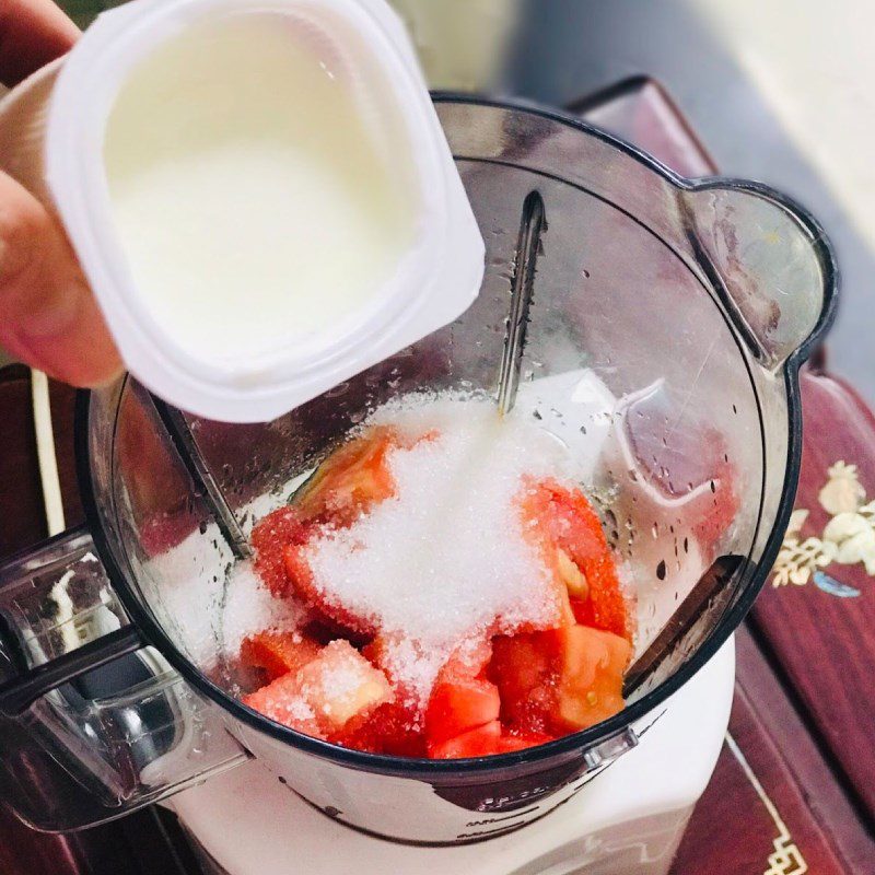 Step 2 Blend Tomato Smoothie