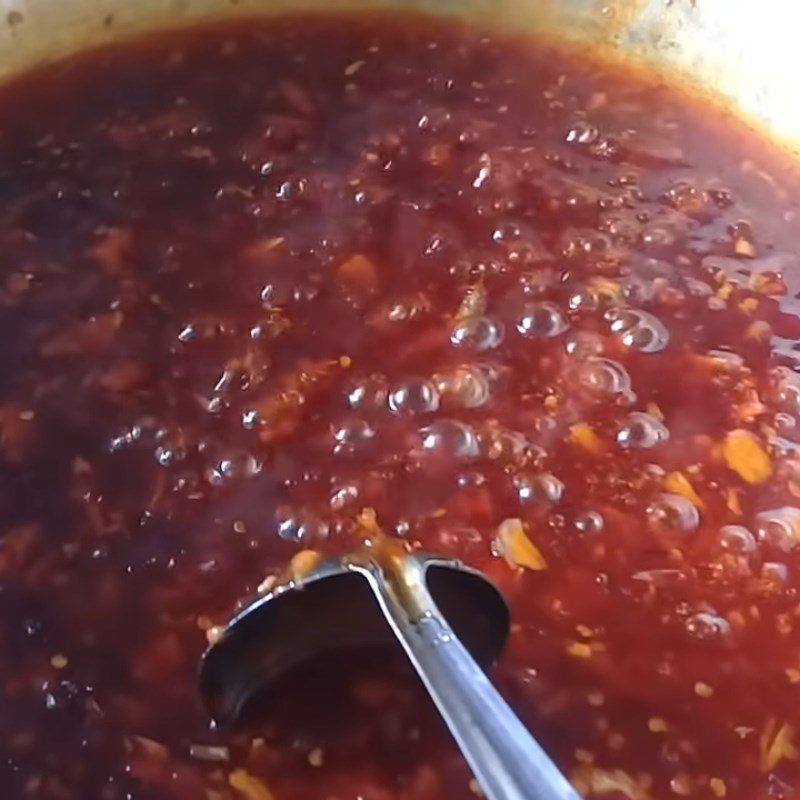 Step 2 Making the sauce Bình Định style